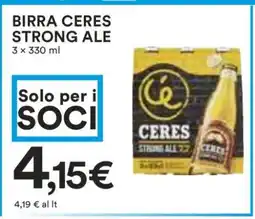 Coop BIRRA CERES STRONG ALE offerta