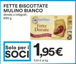 Coop Fette Biscottate Mulino Bianco offerta