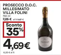Coop Prosecco D.O.C. Millesimato Villa Folini offerta