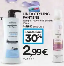 Coop LINEA STYLING PANTENE offerta
