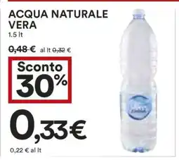 Coop Acqua naturale VERA offerta
