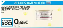 Coop ALIMENTO UMIDO PER GATTI GOURMET DIAMANT PURINA offerta