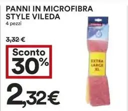 Coop Panni in Microfibra Style Vileda offerta