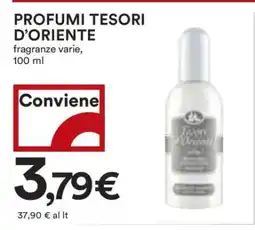 Coop PROFUMI TESORI D'ORIENTE offerta
