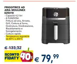 Esselunga FRIGGITRICE AD ARIA MOULINEX EZ5018 offerta