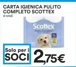 Coop Carta Igienica Pulito Completo Scottex offerta