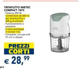 Esselunga TRITATUTTO IMETEC COMPACT 7473 offerta