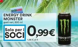 Coop ENERGY DRINK MONSTER offerta