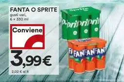 Coop Fanta o Sprite offerta