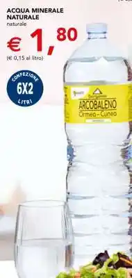 Esselunga Acqua Minerale Naturale offerta