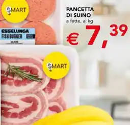 Esselunga Pancetta di Suino offerta