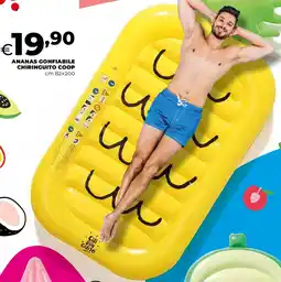 Ipercoop Ananas gonfiabile CHIRINGUITO COOP offerta