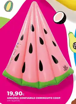 Ipercoop Anguria gonfiabile CHIRINGUITO COOP offerta