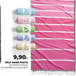 Ipercoop Telo mare fouta offerta