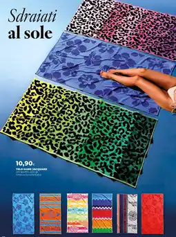 Ipercoop Telo mare jacquard offerta