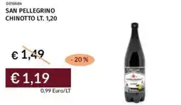 Prezzemolo e Vitale San pellegrino chinotto offerta