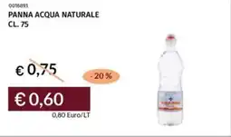 Prezzemolo e Vitale Panna acqua naturale offerta