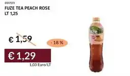 Prezzemolo e Vitale Fuze tea peach rose offerta