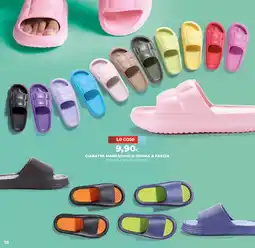Ipercoop Ciabatta mare uomo o donna a fascia Le Cose offerta