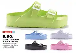 Ipercoop Ciabatta donna in e.v.a, LE COSE offerta