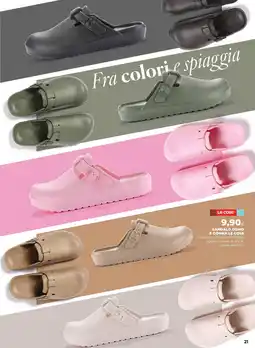 Ipercoop Sandalo uomo e donna LE COSE offerta