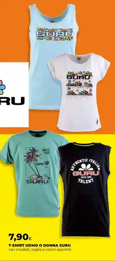 Ipercoop T-shirt uomo o donna GURU offerta
