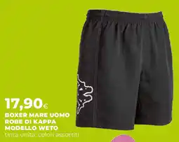 Ipercoop Boxer mare uomo robe di kappa modello weto offerta