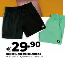 Ipercoop Boxer mare uomo ADIDAS offerta
