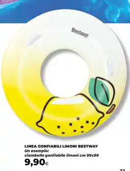 Ipercoop Linea gonfiabili limoni BESTWAY offerta