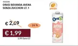 Prezzemolo e Vitale Orasi bevanda avena senza zuccheri offerta