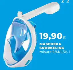 Ipercoop Maschera snorkeling offerta