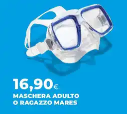 Ipercoop Maschera adulto o ragazzo mares offerta