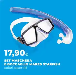 Ipercoop Set maschera e boccaglio mares starfish offerta