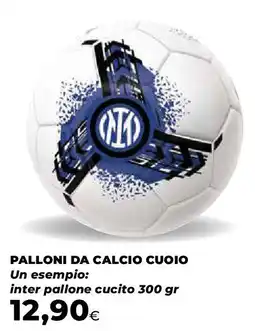 Ipercoop Palloni da calcio cuoio offerta