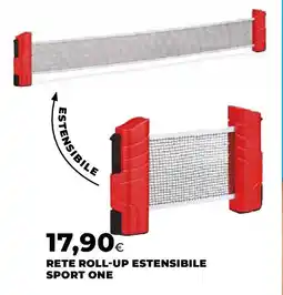 Ipercoop Rete roll-up estensibile sport one offerta