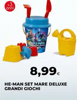 Ipercoop He-man set mare deluxe grandi giochi offerta