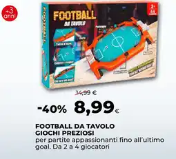 Ipercoop Football da tavolo giochi preziosi offerta