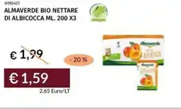 Prezzemolo e Vitale Almaverde bio nettare di albicocca offerta