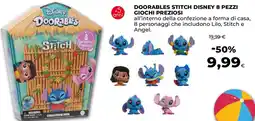 Ipercoop Doorables stitch disney 8 pezzi giochi preziosi offerta