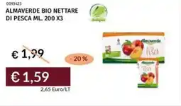 Prezzemolo e Vitale Almaverde bio nettare di pesca offerta