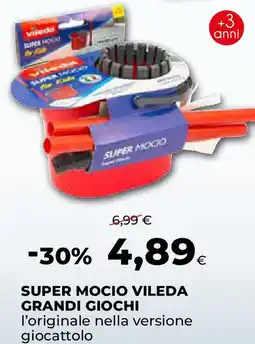 Ipercoop Super mocio vileda grandi giochi offerta
