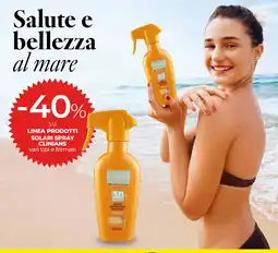 Ipercoop Linea prodotti solari spray CLINIANS offerta