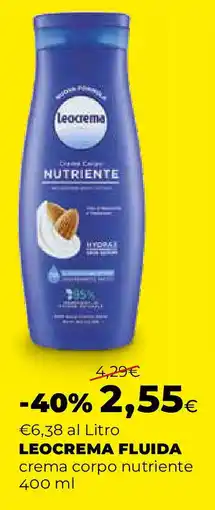 Ipercoop Leocrema fluida offerta