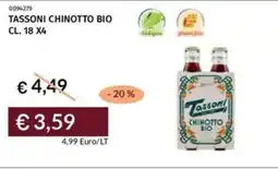 Prezzemolo e Vitale Tassoni chinotto bio offerta