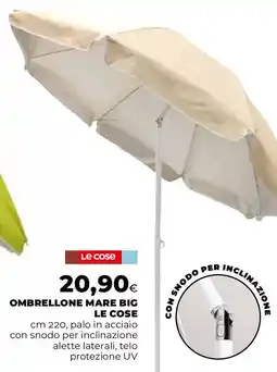 Ipercoop Ombrellone mare big LE COSE offerta