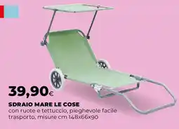 Ipercoop Sdraio mare LE COSE offerta