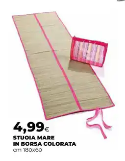 Ipercoop Stuoia mare in borsa colorata offerta
