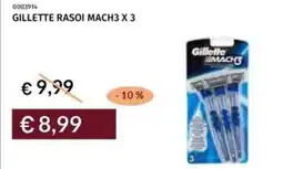 Prezzemolo e Vitale Gillette rasoi mach3 offerta