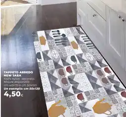 Ipercoop Tappeto arredo new taba offerta