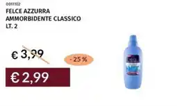Prezzemolo e Vitale Felce azzurra ammorbidente classico offerta